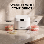 SmileDock Pro™ - Ultrasonic Cleaner for Retainers, Aligners, Dentures & more