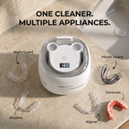 SmileDock Pro™ - Ultrasonic Cleaner for Retainers, Aligners, Dentures & more